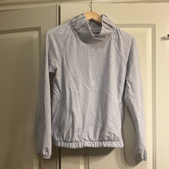 Lululemon After All pullover in Heathered Cool Breeze - Picture 3 of 8